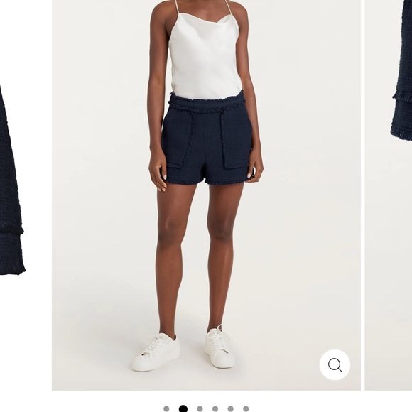 NWT Ditsy Floral Boucle Khloe Blazer and short  – Cinq à Sept - Picture 5 of 9